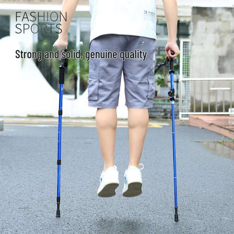 Teleskop-Falt-Trekkingstock aus Aluminiumlegierung