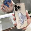 Flowing Butterfly Clear Case for IPhone 11 12 13 14 15 16 Pro Max 14 15 Plus Bumper Dustproof Non-Slip Anti Fall Shockproof