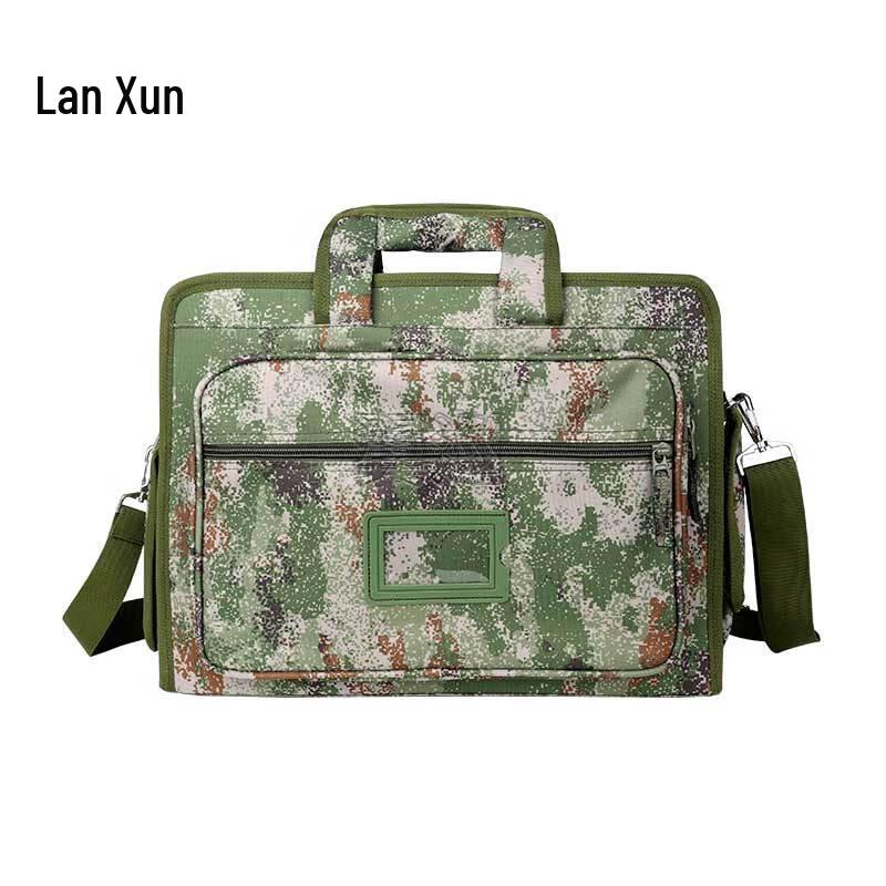 Lanxun Jungle Camo Tactical Laptop Briefcase
