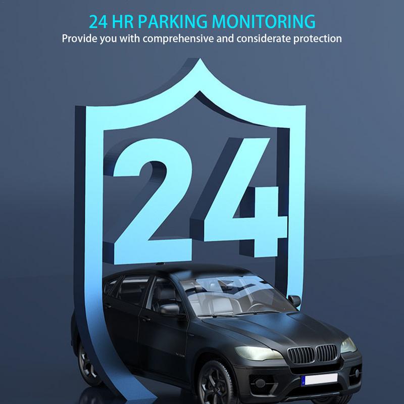 1080P Car Camera Car Driving Recorder 170 Degree Wide Angle 24H Park Monitor Loop Recording 3 Inch Screen Recorder For Car