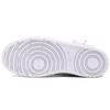 Nike Court Borough Leather Slip Resistant Cushioning Abrasion Resistant Low top Skateboard Shoes GS White Purple BQ5448-100(Team52-)