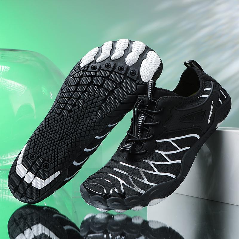 Schnelltrocknende Strandwatschel-Sneaker Atmungsaktive Unisex-Wassersport-Schuhe Rutschfeste Wasserschuhe zum Surfen Tauchen Canyoning