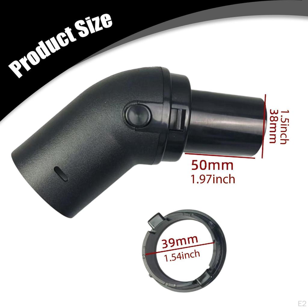 Vacuum Cleaner Host Connector Attachment Replacement for 1.54inch Outer Diameter Compatibility High