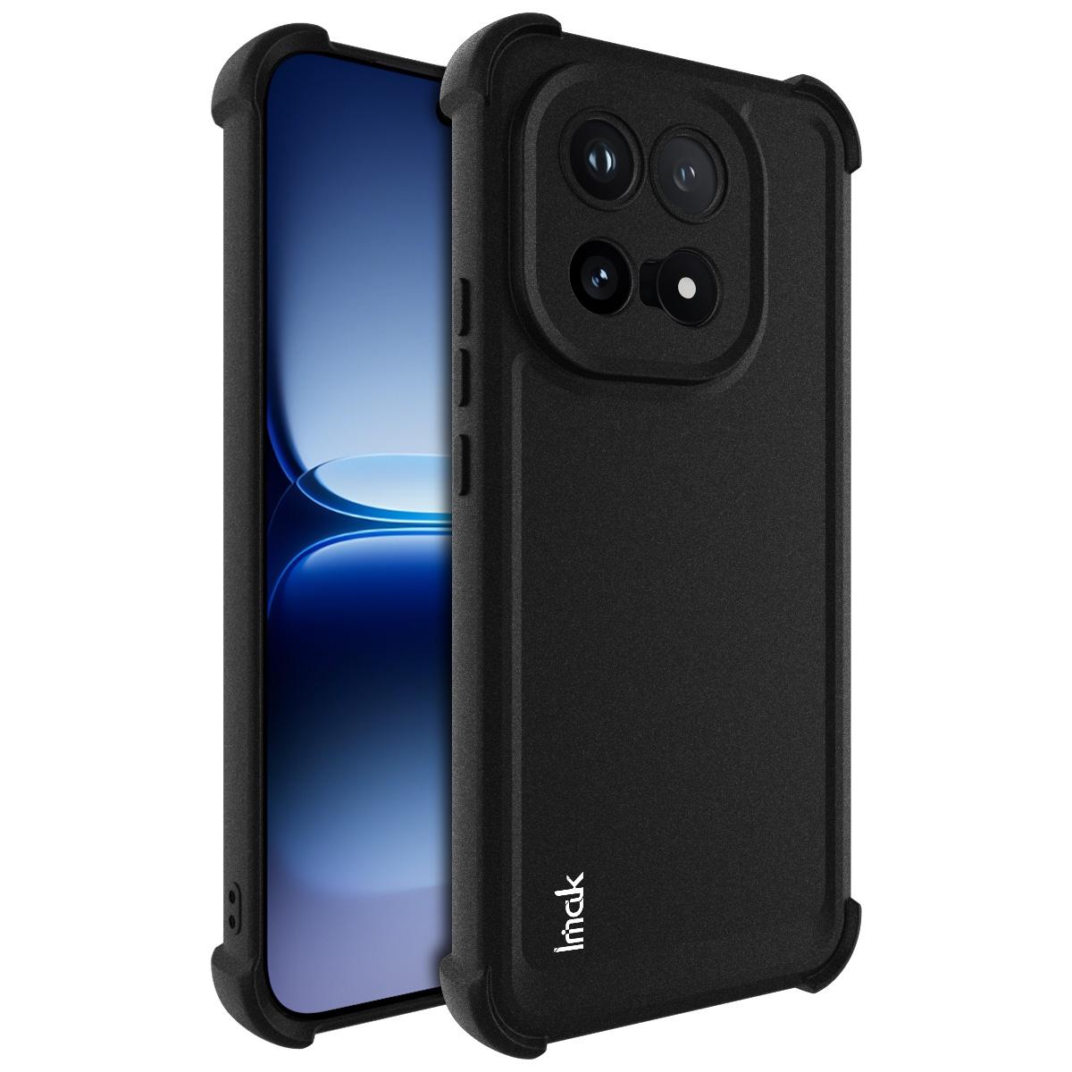 

Для iQOO 15 5G Чехол для телефона IMAK Ударопрочный Мягкий чехол iQOO 15 5G чёрный