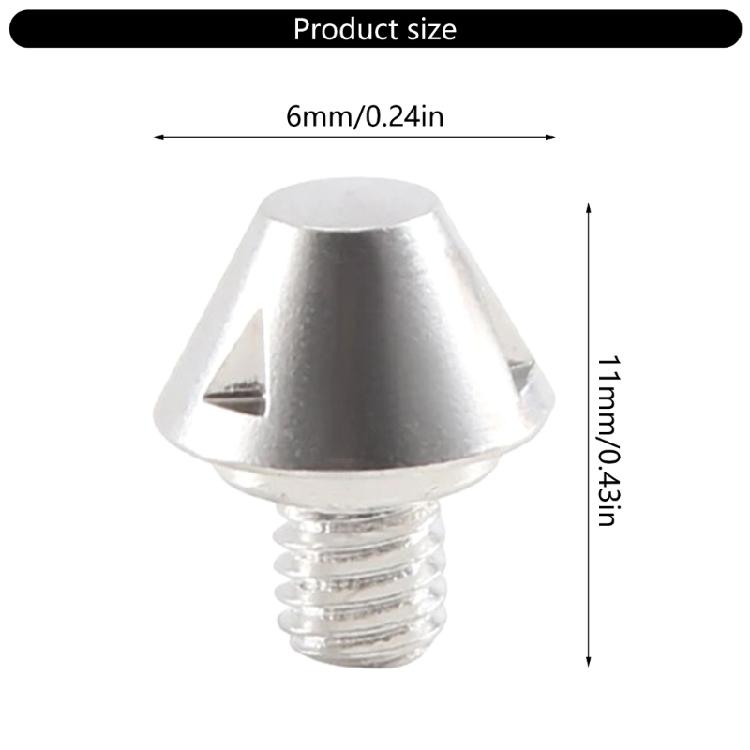 12pack Football Boot Replacement Spikes Slip Resistant Football Cleat Studs for Ground Grip and Sports Shoe