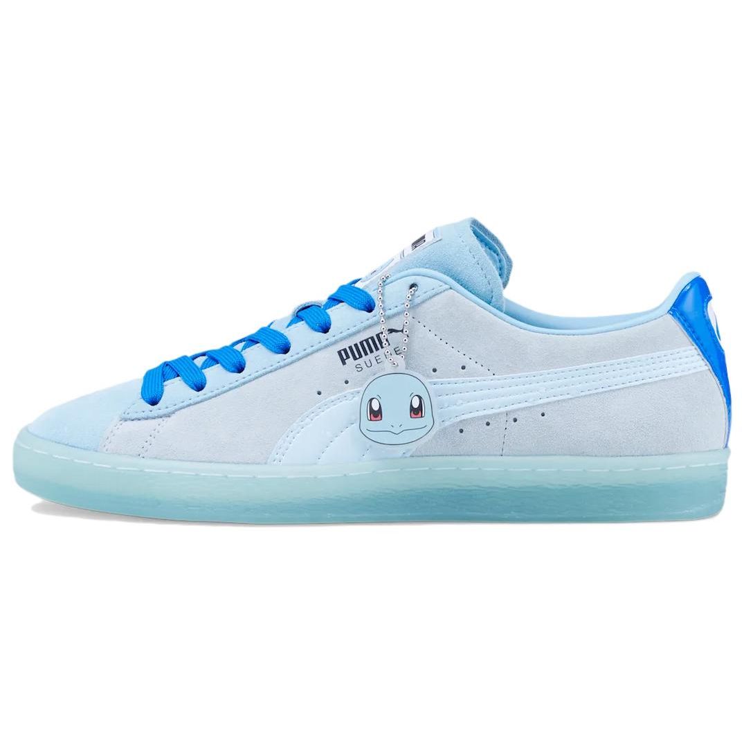 

Мужские кроссовки Pokémon x Puma Suede Squirtle Унисекс Синие Petit-Four Nitro-Blue 387326-01 35.5