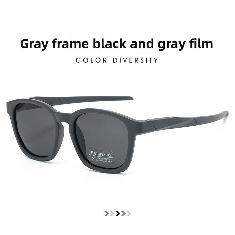 Unisex Full Frame Polarized Sunglasses With Tac Lenses For Outdoor Activities