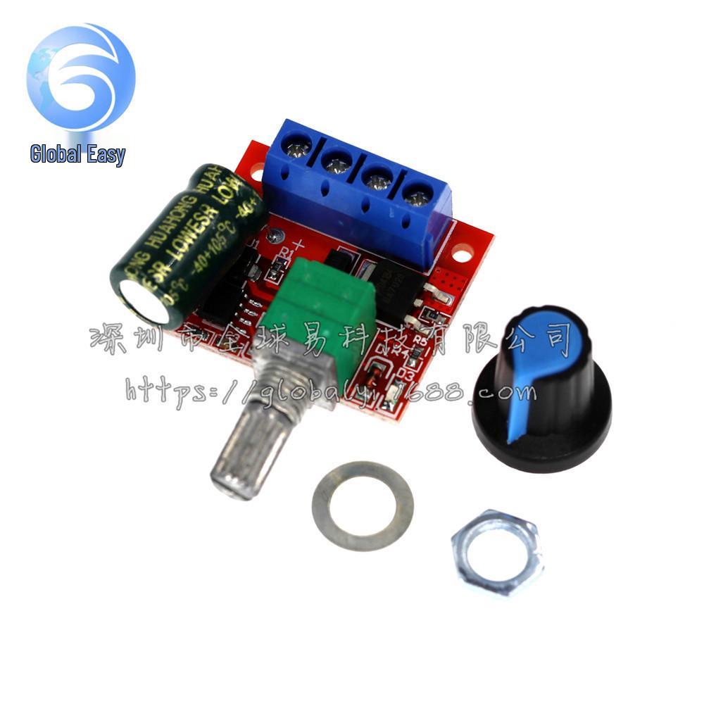 5V-35V PWM DC Motor Speed Controller with LED Dimmer and 5A Switch Function