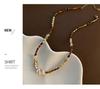 Handmade Retro Beaded Clavicle Chain Women's Necklace