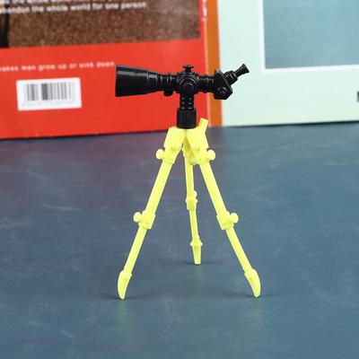 2pcs Doll Telescope Model Dollhouse Miniature Version Telescope Doll Home Decor