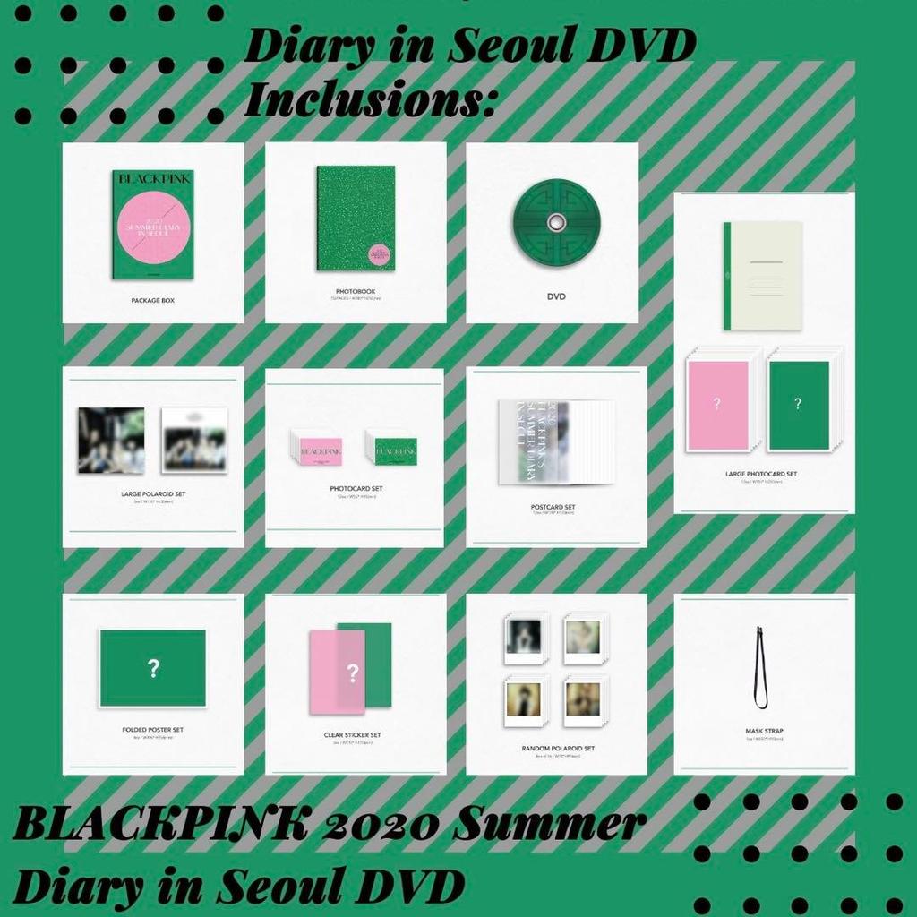 [USED] BLACKPINK 2020 SUMMER DIARY IN SEOUL