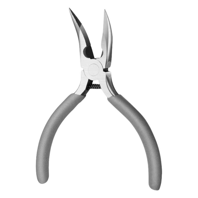 

Профессиональный инструмент для удаления костей из куриных лапок Эргономичная ручка Стальные конструкции Простое в использовании кухонное приспособление Для удаления мяса и костей серый