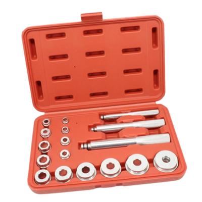 17Pcs Wheel Axle Bushing Installation Set Seal Installer Bearing Driver Set for Automotive Cars Motorbikes Accs Supplies