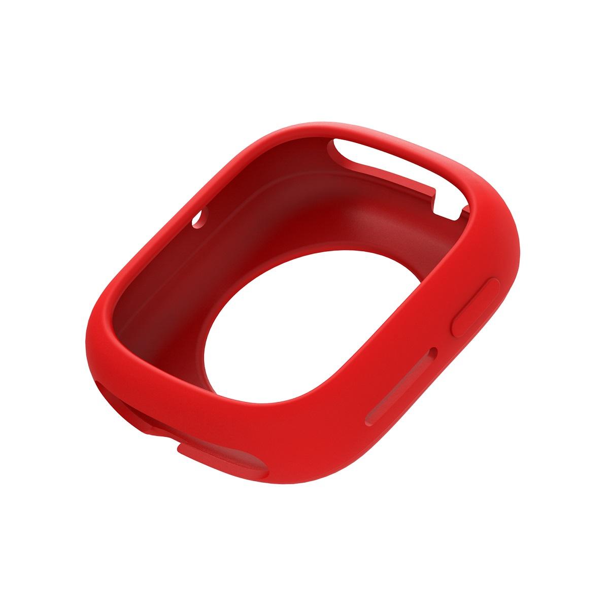 

Чехол для смарт-часов Honor Watch 4, защитный чехол-браслет, мягкие силиконовые защитные чехлы для Honor Watch4, аксессуары-накладки for Honor Watch 4 красный