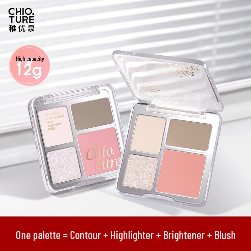 CHIOTURE 3D Multi-Effect Face Palette