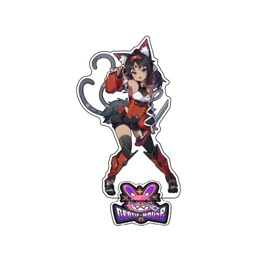 New Hot Game Zenless Zone Zero Vivian Hugo Vlad Jane Doe Von Lycaon Nicole Acrylic Stand Model Plate Desk Decor Collection