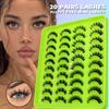 Lashes 3D Faux Mink Lashes Natural False Eyelashes Dramatic Fluffy Soft Volume Lashes Eyelash Extension Makeup