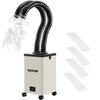 Soldeerrookafzuiger, 150W 106 CFM Rookafzuiger, 3-traps filters 3 snelheden met een slang voor solderen, laser graveren en doe-het-zelf lassen