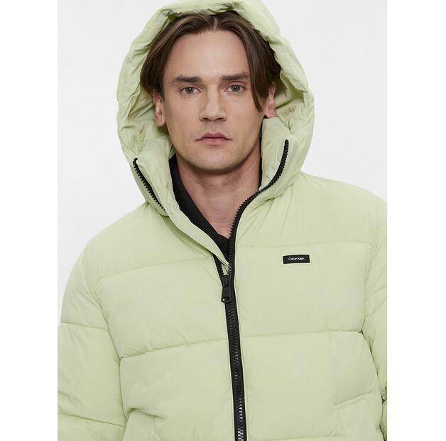 Зимняя куртка Calvin Klein Crinkle K10K110336, зелёная, стандартный крой