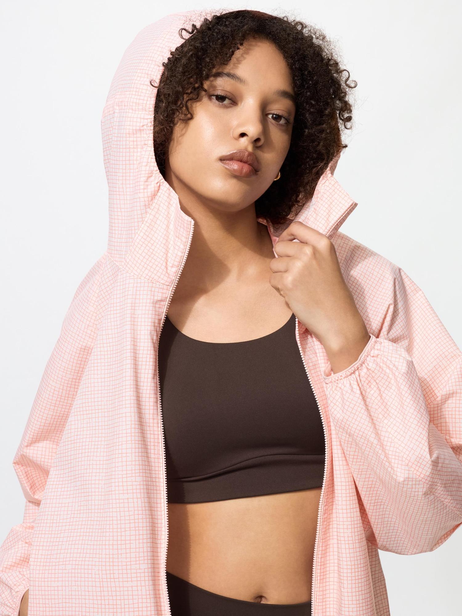 

Uniqlo Pockable УФ-защита Парка Pattern 11 PINK/WOMEN XS