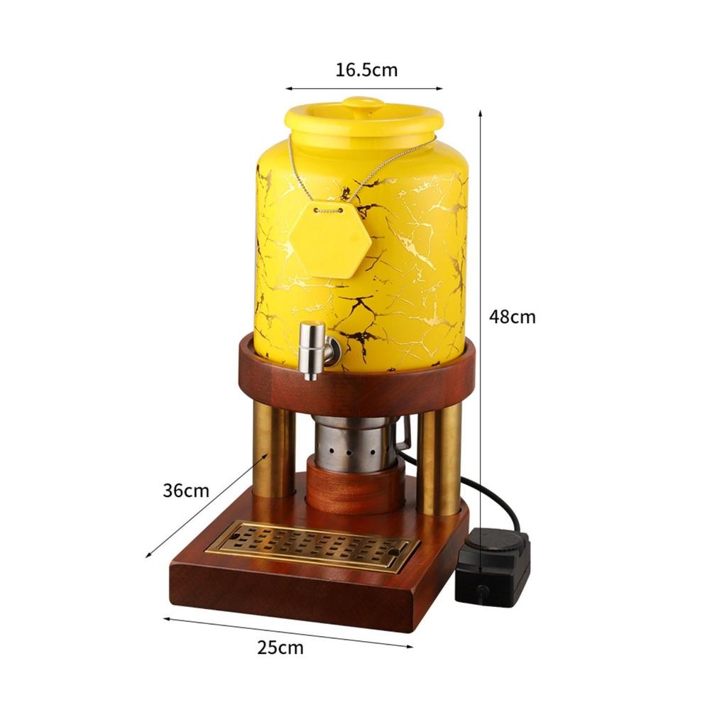 Electric Heated Ceramic Beverage Urn Commercial for Hotel Establishments