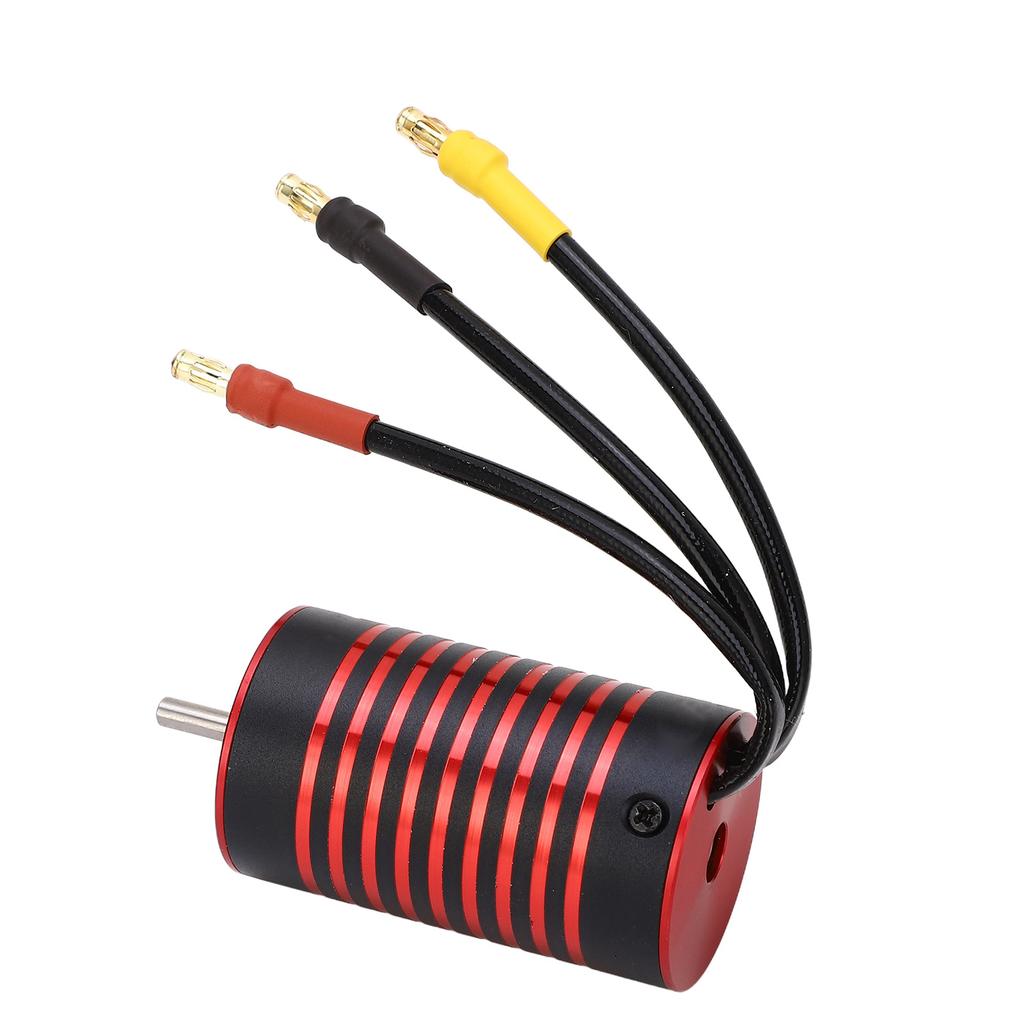 2845 RC Car Brushless Motor Waterproof Rustproof Aluminum Alloy 4 Pole RC Car Motor for 112 114