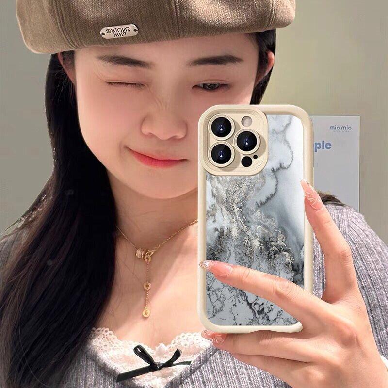 Colored Marble Phone Case For OPPO Reno 11F 12F 13F 13 Pro 11 12 10 Pro Plus 8T 4G 5G 4 5 6 7 8 Pro 6Z 5Z Pattern Soft Cover