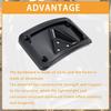 3148 Curved Laydown License Plate Mount With Frame Fit For Harley Davidson License Plate Mount Truck Bracket 3-Hole Relocation Kit