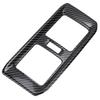 Rear Air Conditoner Outlet Vent Cover Panel Trim Carbon Fiber Style Decoration Replacement for RAV4