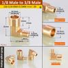 1/8" 1/4" 3/8" 1/2" 3/4" 1" Innengewinde x Außengewinde 90 Grad Messing Winkelstück Rohrfitting Verbinder Kupplung Für Wasser Kraftstoff Kupfer Adapter