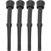 Fdit 4Pcs Rubber Milking Liner Goat Cattle Use Milking Liner Parts Milking Machine Accessories for Breeding Industry(Black)