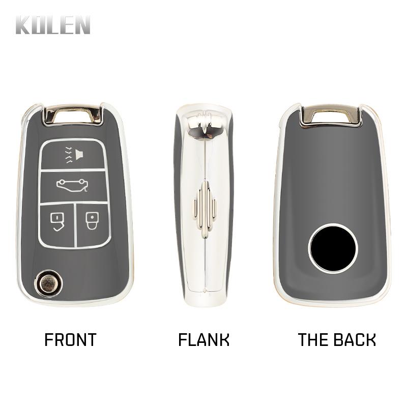 Soft Tpu Car Smart Key Case Cover For Chevrolet Cruze Aveo Trax Sail Malibu Captiva Opel Vauxhall Astra J Corsa Insignia Mokka