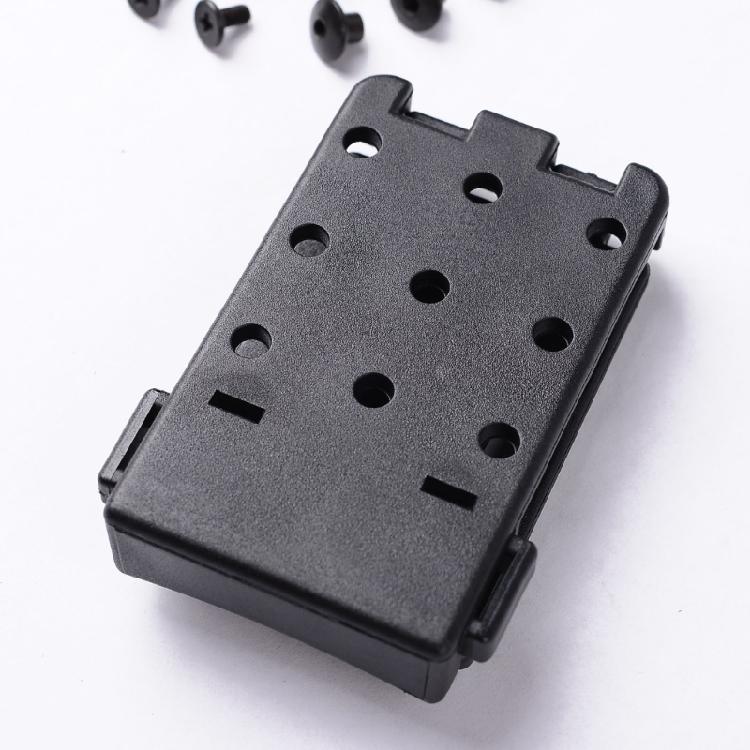 Outdoor Waist Clip Belt Clip with Lock, Camping Waist Sheath Scabbard Clamp Sheath Tool with Mounting Hardware Buckle