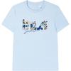 New FILA Regular T Shirt Women's Glaze Grass Blue F11W528104F-LB