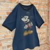 [USED] Disney Vintage Print Illustration Mickey Mouse Short Sleeve T-Shirt