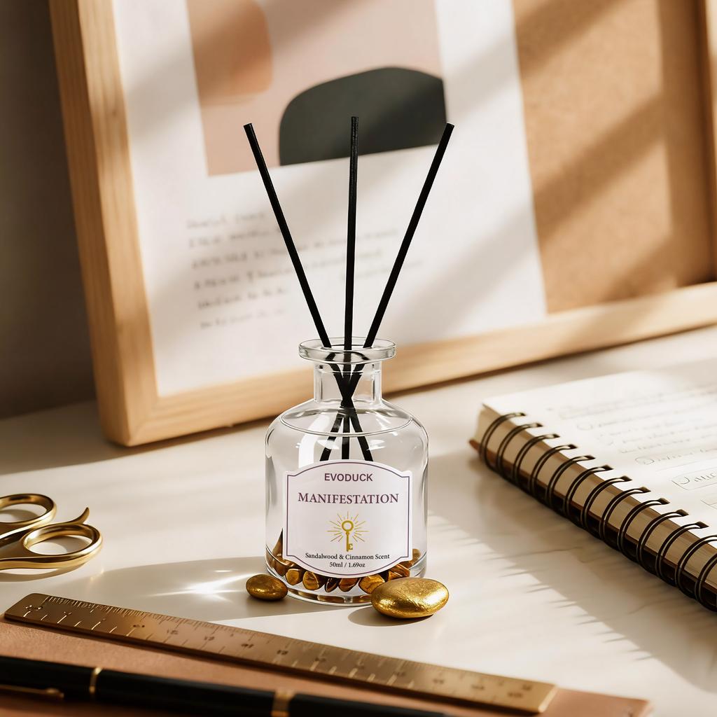 1pc 50ml Flameless Aromatherapy Essential Oil Diffuser - Room Fragrance,Home Flameless Incense,Bedroom And Toilet Air Freshener.