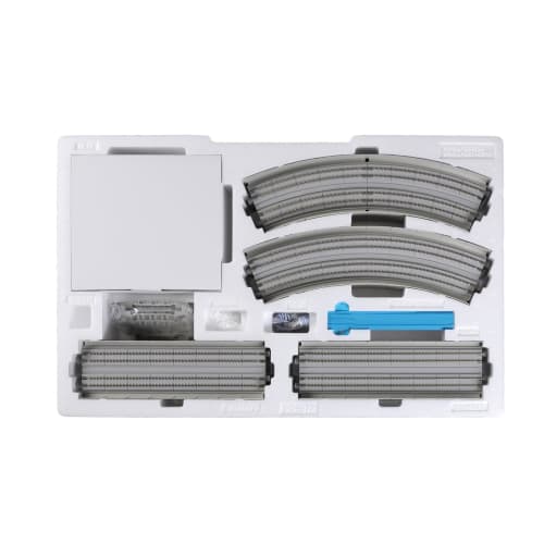 KATO N Gauge V13 Double-Track Elevated Track Basic Set (R414/381) 20-872 Model Railroad Rail Set