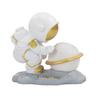 Astronaut Golden Planet Night Light Ornament