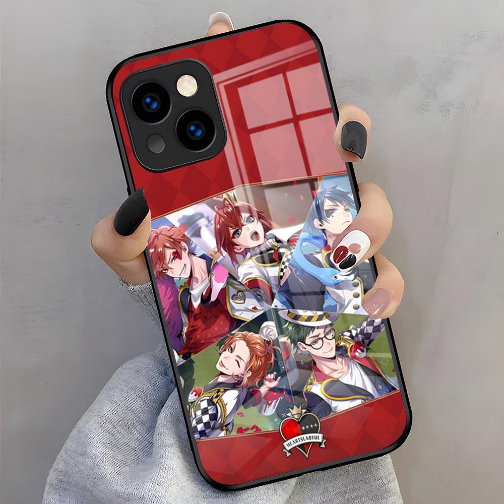 

Чехол для телефона T-TwistedS W-Wonderland Game для iPhone 17 Air Pro Max 16 15 14 13 11 Plus Стеклянная крышка iPhone17 Pro Max