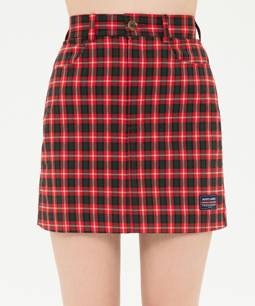 MARYJAMES (W) Lydia Skirt - Red
