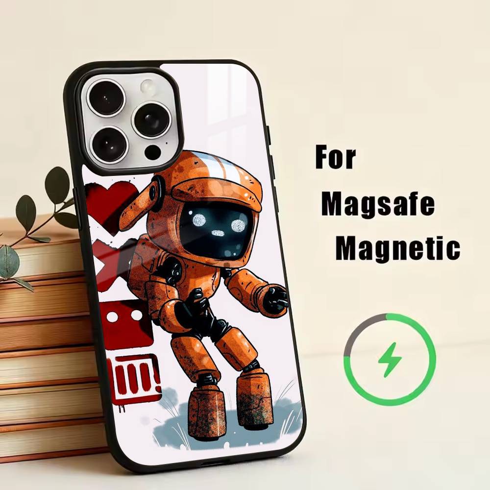 Love, Death & Robots Phone Case For iPhone17,16,15,14,13,12,11 Plus,Pro Magnetic For Magsafe Wireless Charging