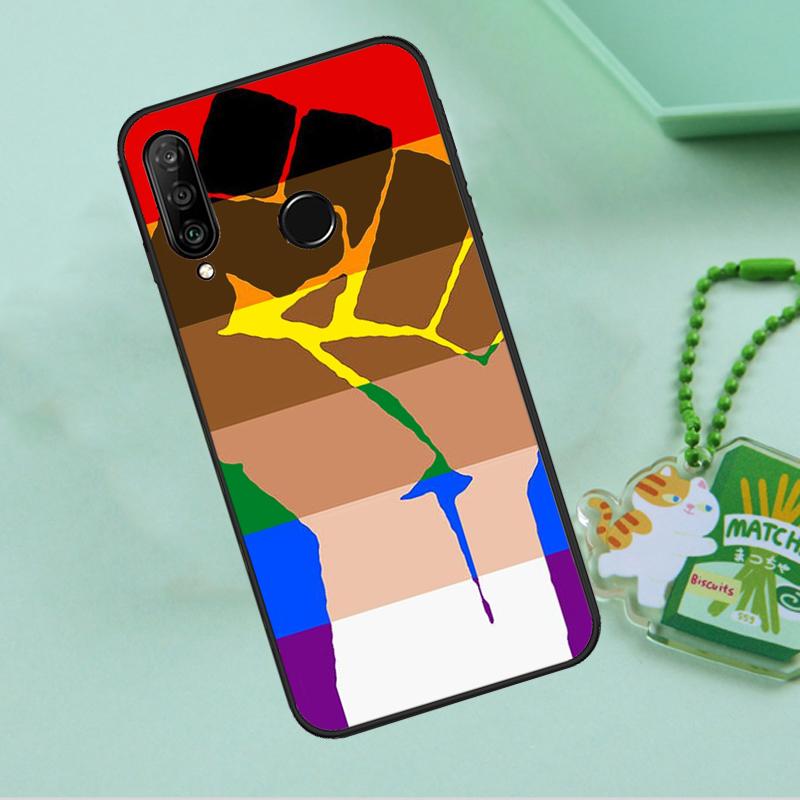 Rainbow Gay LGBT Finger For Huawei Nova 8i 11i 12i 12s 9 10 SE Y90 Y60 Y70 Y72 Y61 Y91 P20 P30 P40 Lite P60 Pro Case