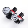 AR2000 AR3000 G1/4'' 6mm 8mm 10mm 12mmAir Control Compressor Pressure Relief Regulator Valve with Fitting