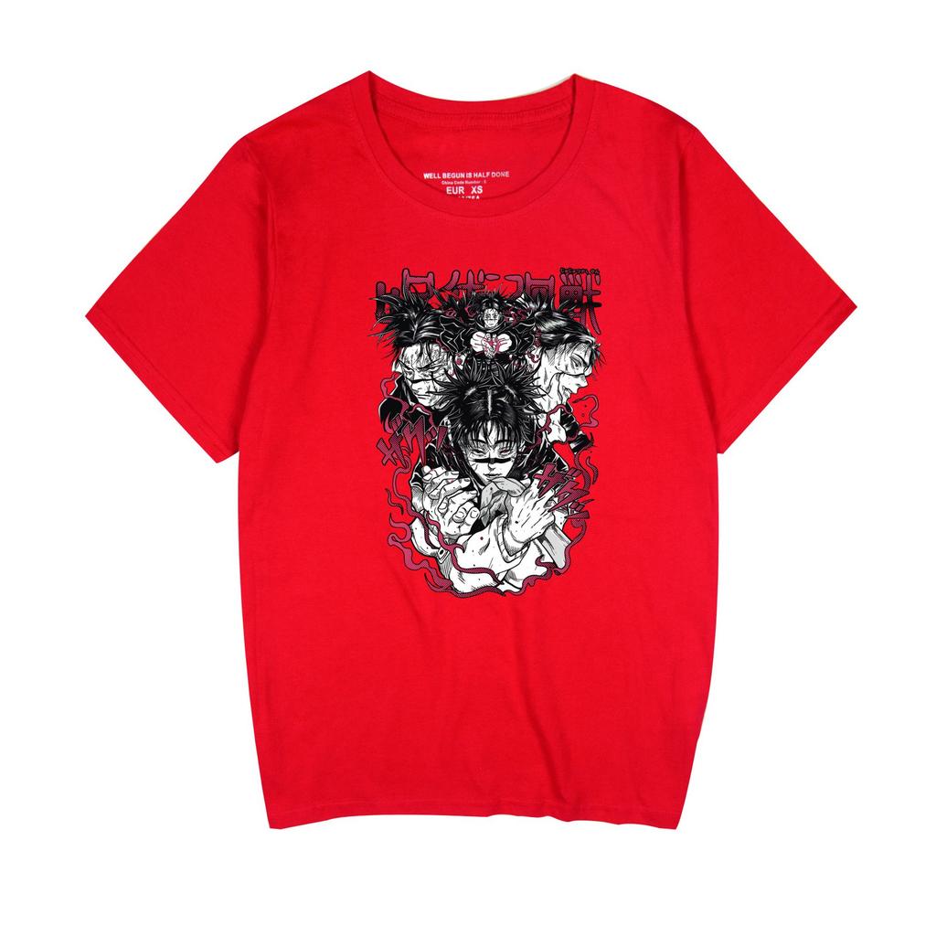 T Shirt for Men Women Summer Clothing Fitness Jujutsu Kaisen O Neck Man T-shirt for Male Oversized New Men T-shirts Tops