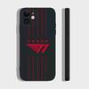 Custodia per Telefono con Logo T-T1 F-Faker Squadra Esports Per IPhone 17 Air 16 15 14 13 Pro Max 11 12 Copertura in Silicone Nero