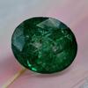 Natural Green Emerald Loose Gemstone Oval Cut 18.40 ct for Jewelry Making and Gem Collections