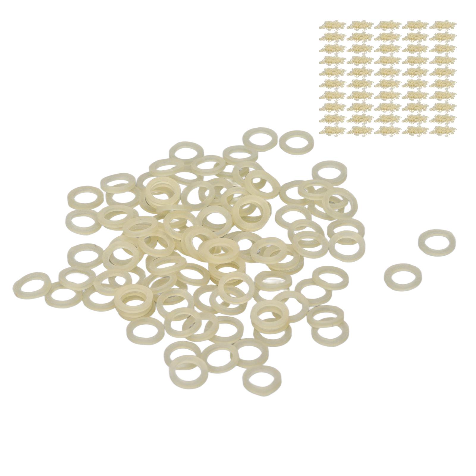 5000Pcs Orthodontic Bands Rubber Elastic 6.5oz Dental Cosmetic Braces Accessories