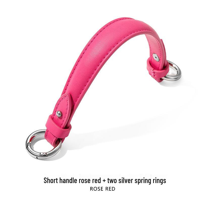 Modified Starry Saddle Bag with Rhinestone Handle & Pearl Chain