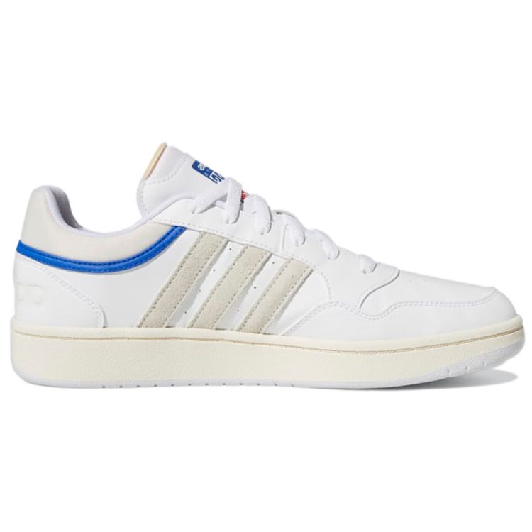 Adidas Hoops 3.0 Chalk White Unisex Sneakers Cloud-White Core-Black GZ1346