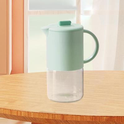 Soğuk Su Şişesi Buzlu Çay Sürahisi 1800ml Kapaklı ve Ağızlı Filtre Sürahi Meyve Suyu